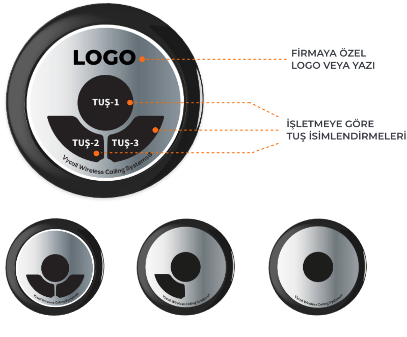 Vycall Premium Wireless Call Buttons